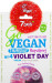 Маска для восстановления и сияния 7 Days Go Vegan Thursday Violet Day Fresh Sheet Face Mask